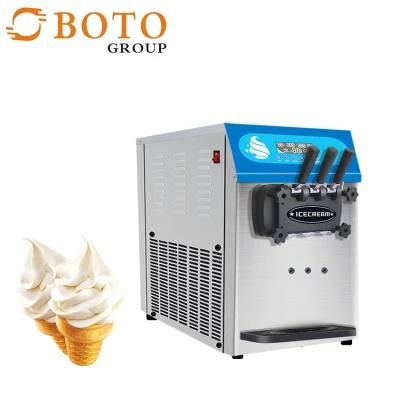 Table Soft Serve Ice Cream Machine Bt-36etb Ice Cream Maker