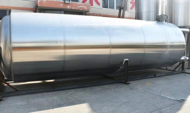 200hl 300hl Beer Fermenter SS304 Cooling Belt Brite Tank