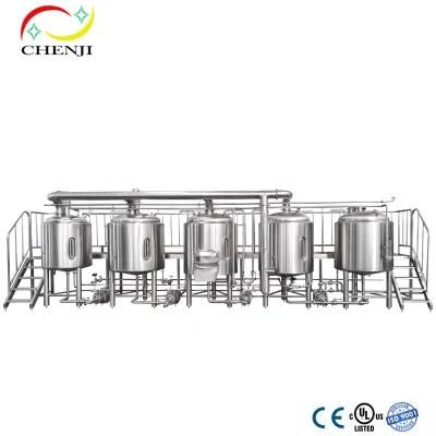 SUS 304 / 316 Beer Brewing Equipment with Digital Display Control