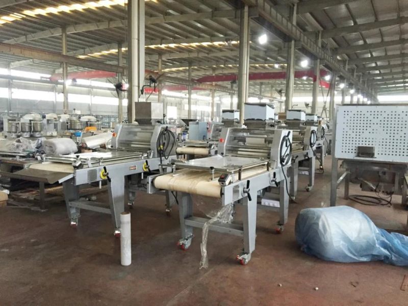 Six-Roll Dough Cutting Moulder, Handling, Spreading Machine to Automatic Pan Dough Handling