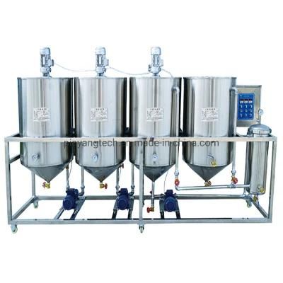 500L/Batch (About 5 Hours) Coconut Oil Refining Unit