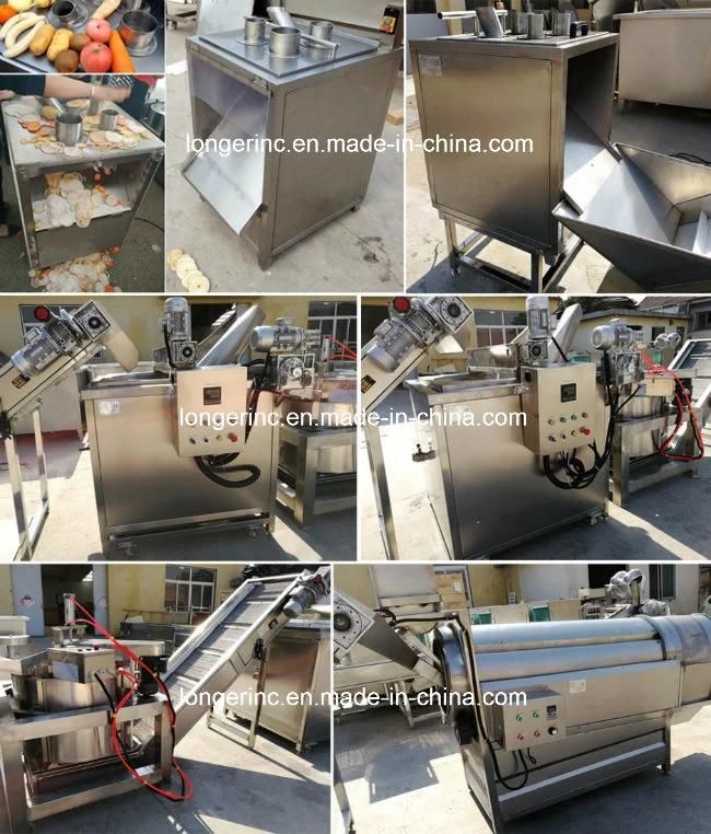 Automatic Yam Chip Machine Plantain Banana Chips Making Machines