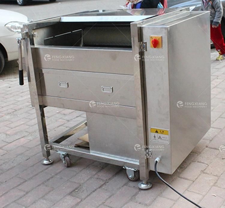 Ginger Potato Carrot Washing Peeling Machine