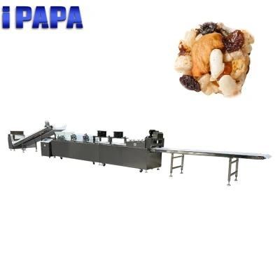 Rice Cake Chocolate Protein Cereal Bar Production Line Making Machine