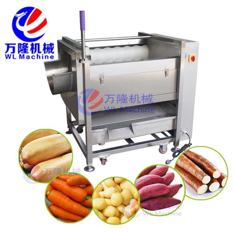 High Efficiency Fruit Salad Vegetable Cabbage Dicing Cutting Washing Dehydrating Machine Processing Machine
