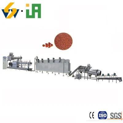 Fish Food Making Machine/Fish Feed Puffed Throw Machine/Fish Farming Equipment