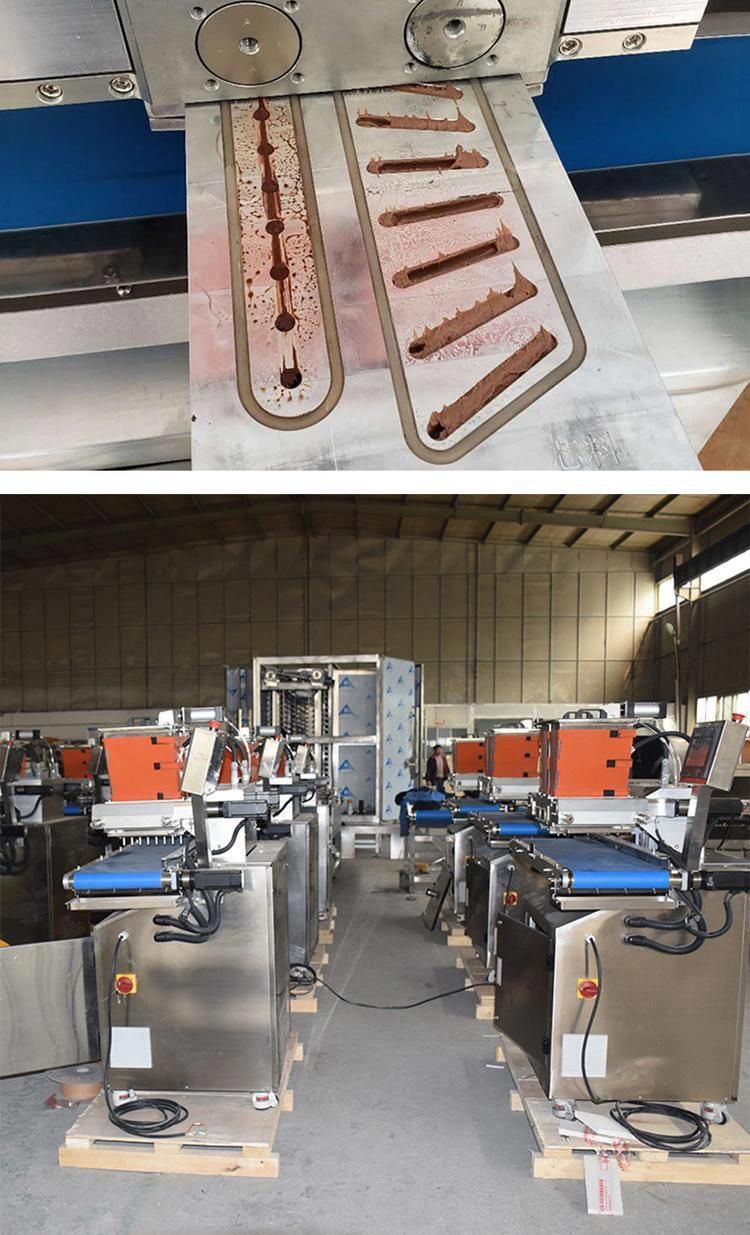 Chocolate Manufacturing Machine Center Filling Chocolate Depositor Machine One Shot Chocolate Making Machine Automatic