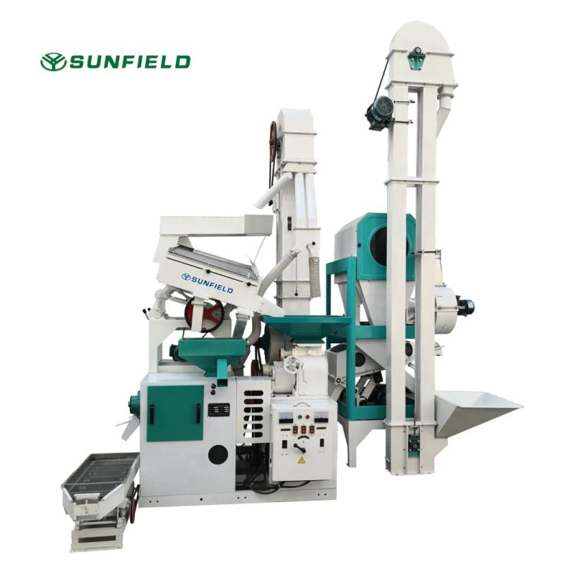 20t/D Small Agricultural Machinery Rice Processing Machine