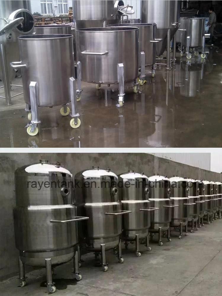 Stainless Steel Portable Water Tank Mobile Milk Tank