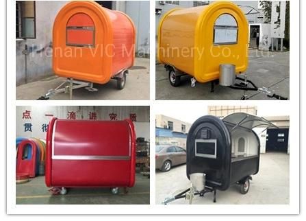 Hot Sale Two Wheels VL-001 Mobile Food Cart