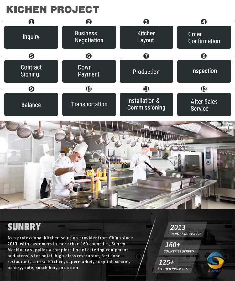 OEM/ODM Stainless Steel Catering Equipment Buffet Equipment List New Design Cafeteria Equipment for Buffet