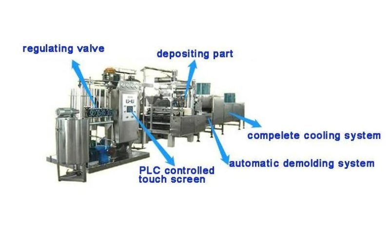 Fully Automatic Hard Candy Production Line Making Machine