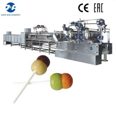 Deposited Lollipop Production Line Candy Making Machine