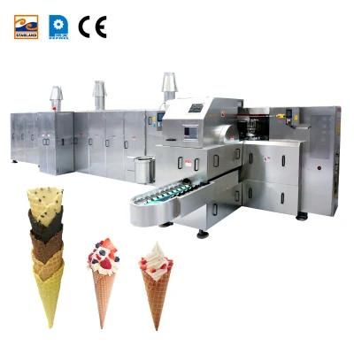 Molded Ice Cream Wafer Cone Making Machine for Ice Cream Factory