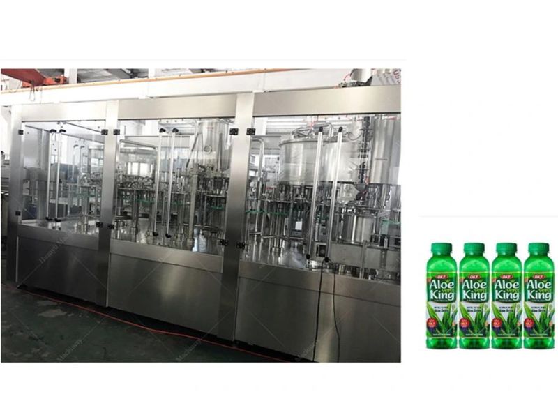 Automatic PLC Control Fruit Juice Processing Plant/Juice Filling Machine with Pulp