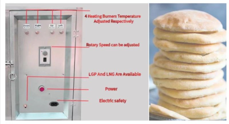 Gas Bread Oven machine for Fast Food Resaurant