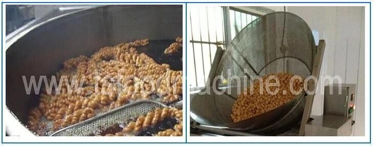 Semi-Auto Batch Fryer Machine and Fried Chicken Feet Frying Machine