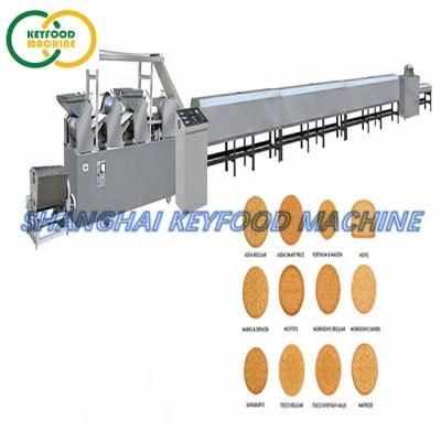 Automatic Biscuit Machine with Cream Chocolate Sandwich