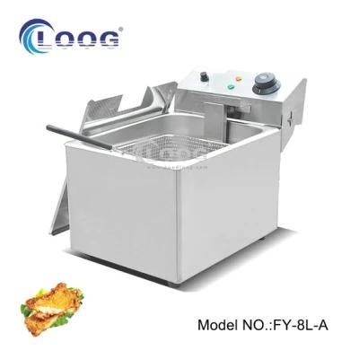 Wholesale Kitchen Equipments Food Grade Electric Single Tank Oil Frying Machine Best ...