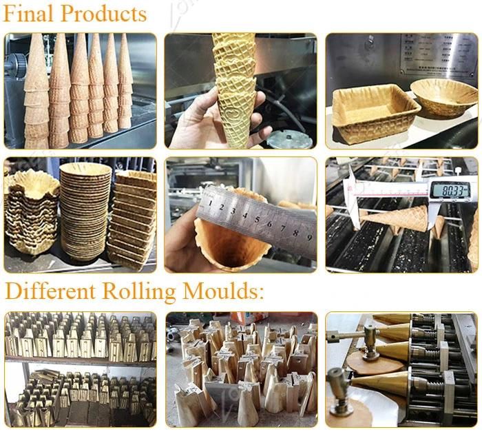 How to Make High Quality Ice Cream Cone Product Machine