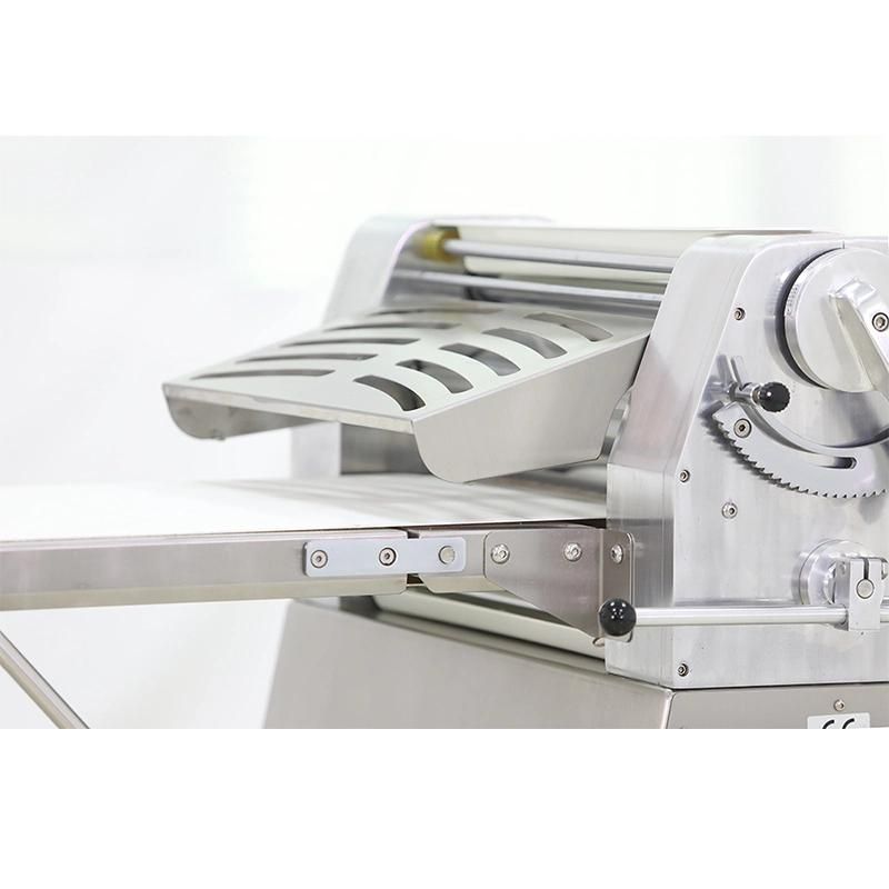 Hot Sale Roller Sheeter 520mm Full Ss Floor Type Pizza Bread Croissant Pastry Dough Sheeter