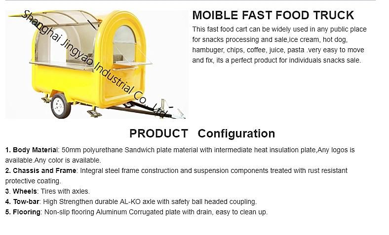 New Condition and Coffee Cart Application Used Food Carts for Sale