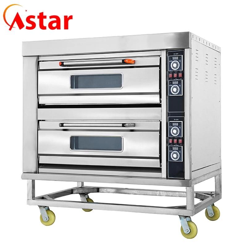 Bakery Equipment Bread Making Machine Electric Gas Commercial Pizza Oven