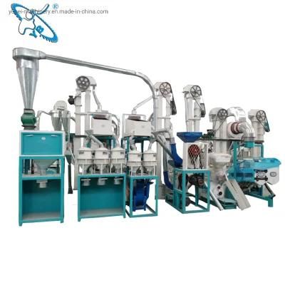 ISO Flour Mill Machine Rice Corn Wheat Flour Mill Machine