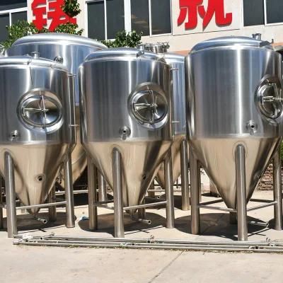 Side Manway Fermenter Beer Equipment Brewing Tank