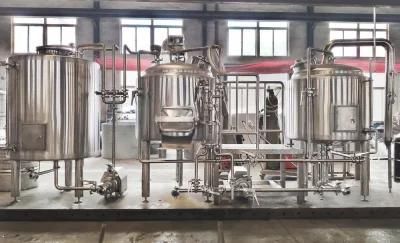 SS304 300L Beer Production Line with Electric Heating Brewery Equipment