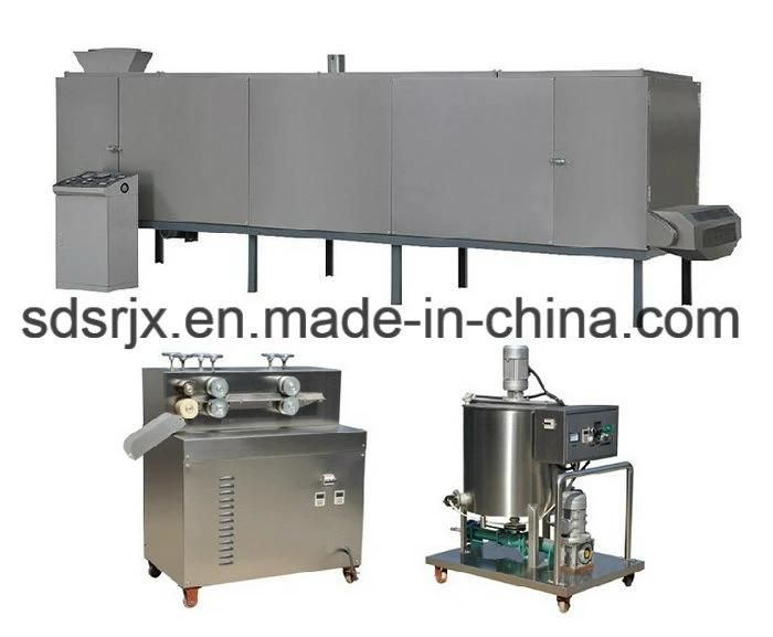 Twin-Screw Core Filled Rice Snack Food Manufacture Extruder