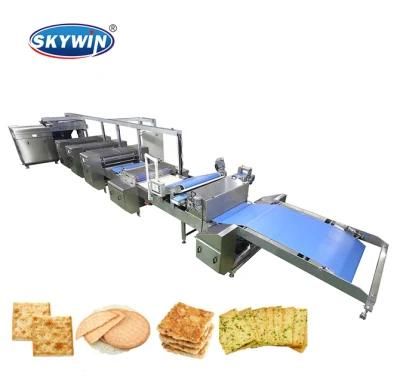 Food Biscuit Production Line Automatic Cookie Stacker and Packing Machine