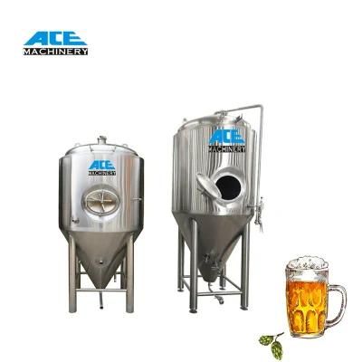 Factory Price 2000L Dimple Cooling Jacket Fermenter Fermentation Tanks Cellar Tank CCT for ...