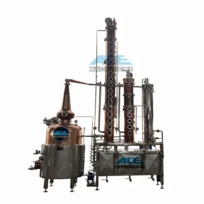 500L Boiler Home Vodka Alcohol Distiller Distillery Distillation Equipment with Controller