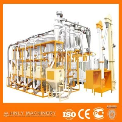 Top Selling Stainless Steel Automatic Corn Flour Mill Machinery