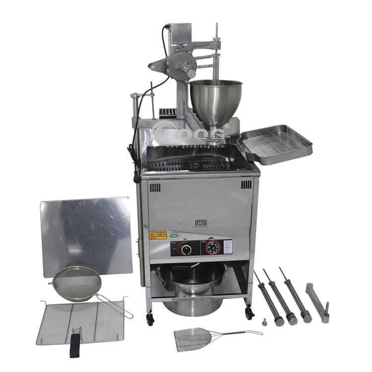 Ring Style Donut Equipment Commercial Use Automatic Doughnut Machine Professional Automatic Donut Maker Machine Electric Gas Doughnut Fryer Machine