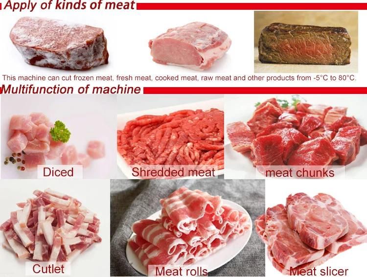 Best Performance Meat Dicing Machine Fresh Meat Cube Cutting Machine