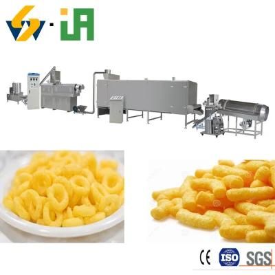 Automatic Puffed Corn Snack Machinery Inflating Snack Food Machinery