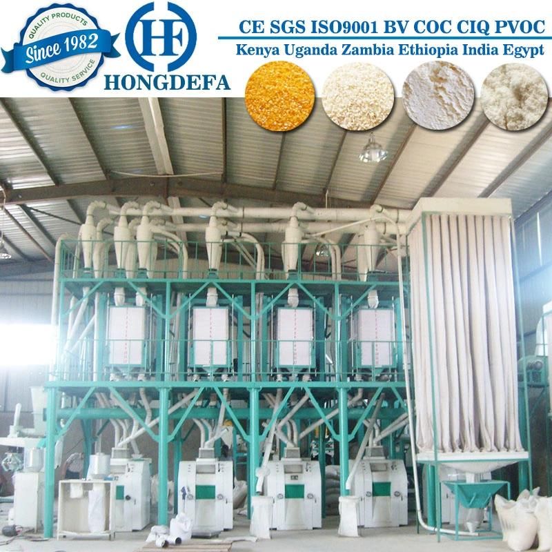 Hongdefa Automatic Hot Sale Maize Milling Machine