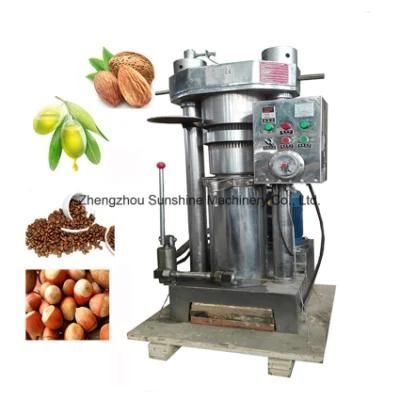 45kg Cocoa Pumpkin Extraction Hydraulic Cold Mini Oil Press Machine