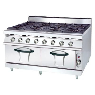 Gh997A-8 Gas Range with 8 Burners with Gas Oven