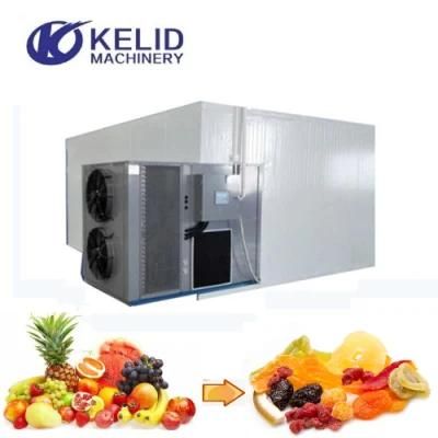 Heat Pump Hot Air Mesh Belt Fish Chilli Mango Fruit Vegetable Drying Dehydrator Machine ...