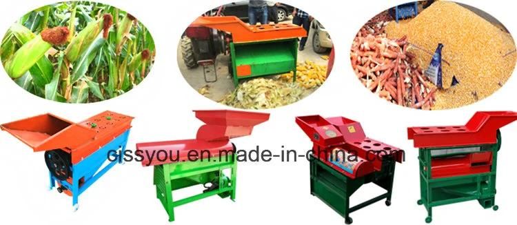 Electric Corn Maize Seed Busking Shelling Threshing Machine