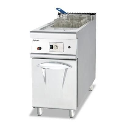 Gh975 Gas Fryer 1 Tank 1 Basket with Cabinet