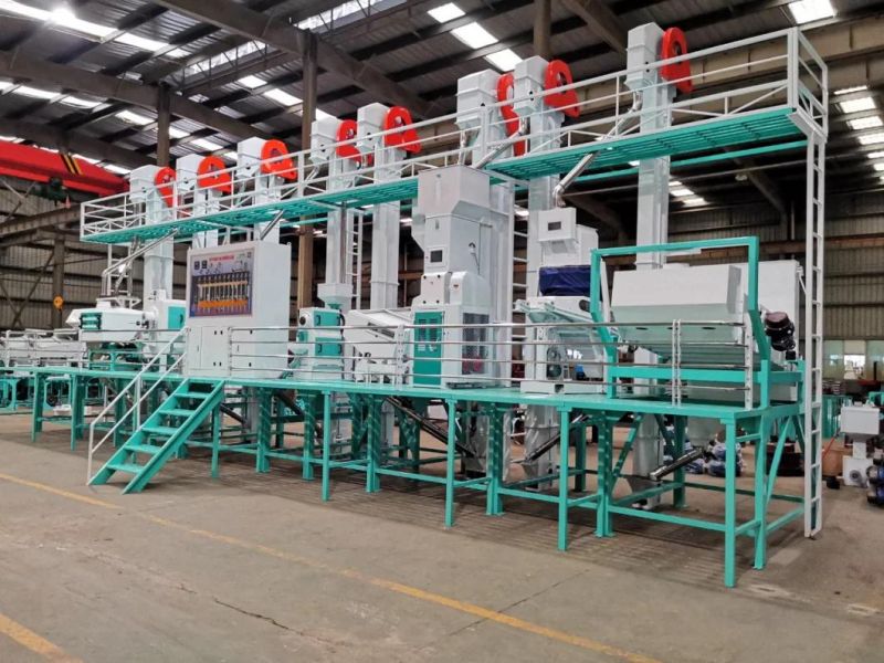 China Top Quality Rice Milling Manufacture Supply Complete Set Rice Mill, Rice Mill Plant Capacity 40 Tons Per Day