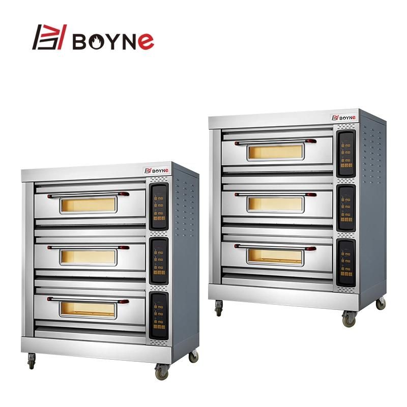 3 Layer 9 Trays Microcomputer Controlled Bakery Oven