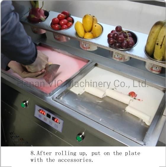 Stainless steel frozen yogurt machine