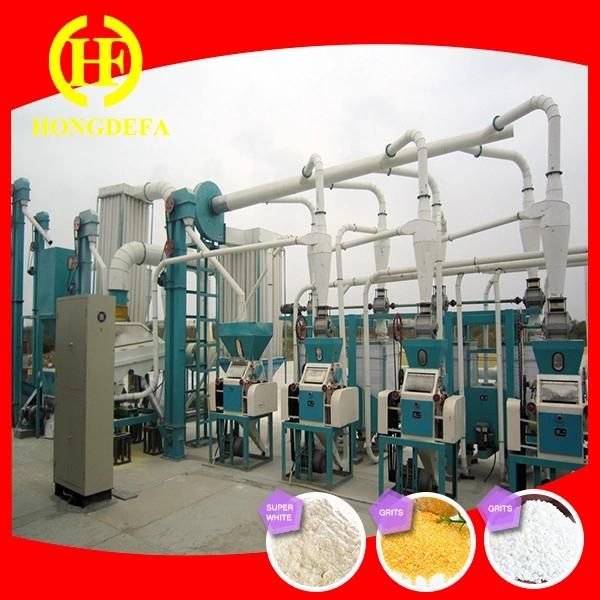 High Quality of 30t Per 24h Maize Flour Milling Machine for Sale