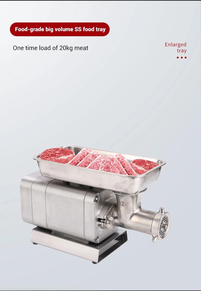 #12 Manufacturer Factory Price SS304 Electric Meat Mincer and Grinder Machine