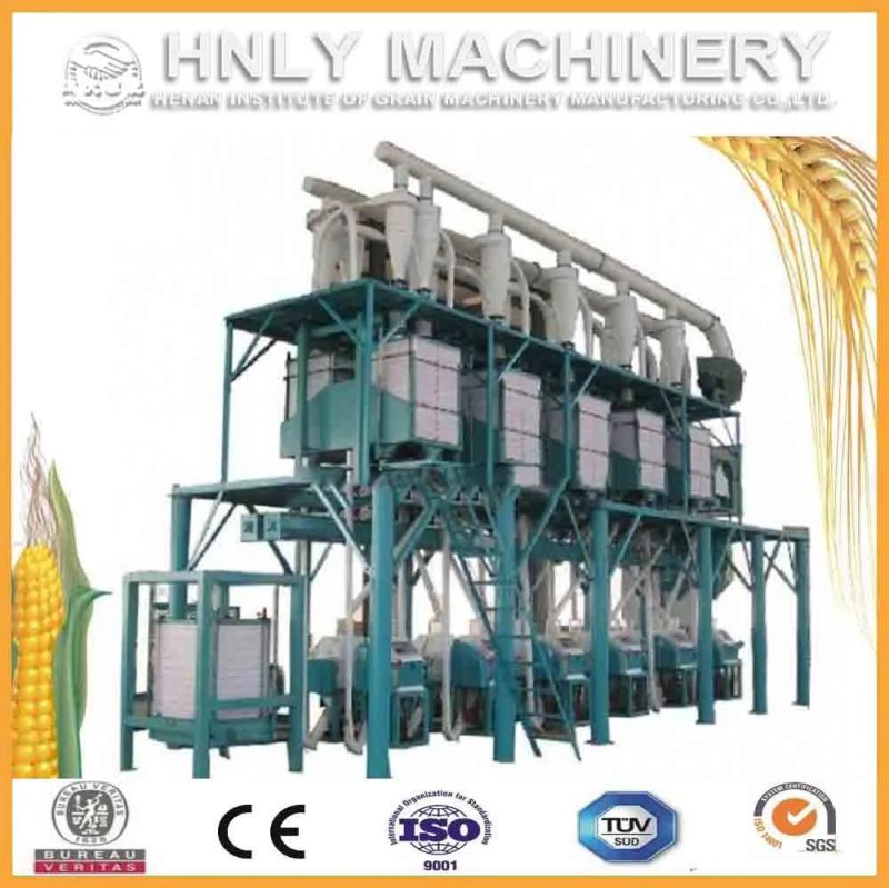 Small Scale 30t/24h Maize Milling Machine for Making Fufu Ugali